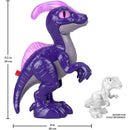 Fisher Price - Imaginext Jurassic World Dinosaur Toy Deluxe Parasaurolophus XL Dino 10-Inch Image 5