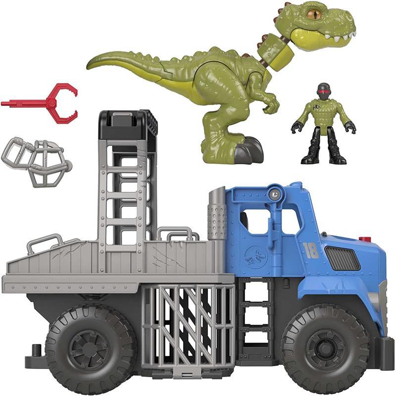 Fisher Price - Imaginext Jurassic World Dominion Break Out Dino Hauler Vehicle  Image 2