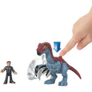 Fisher Price - Imaginext Jurassic World Dominion Therizinosaurus Dinosaur & Owen Toys Image 2
