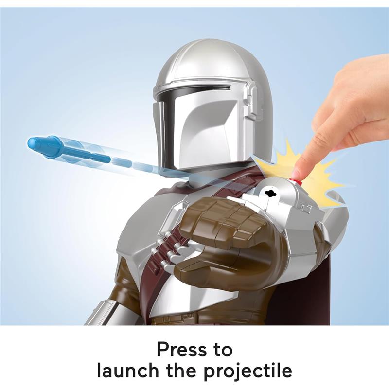 Fisher Price - Imaginext Star Wars Toy The Mandalorian XXL Figure, 16+ Inch Tall Image 3