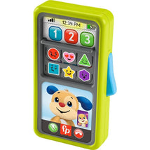 Fisher Price - Laugh & Learn 2-in-1 Slide to Learn Smartphone with Lights & Music Image 1