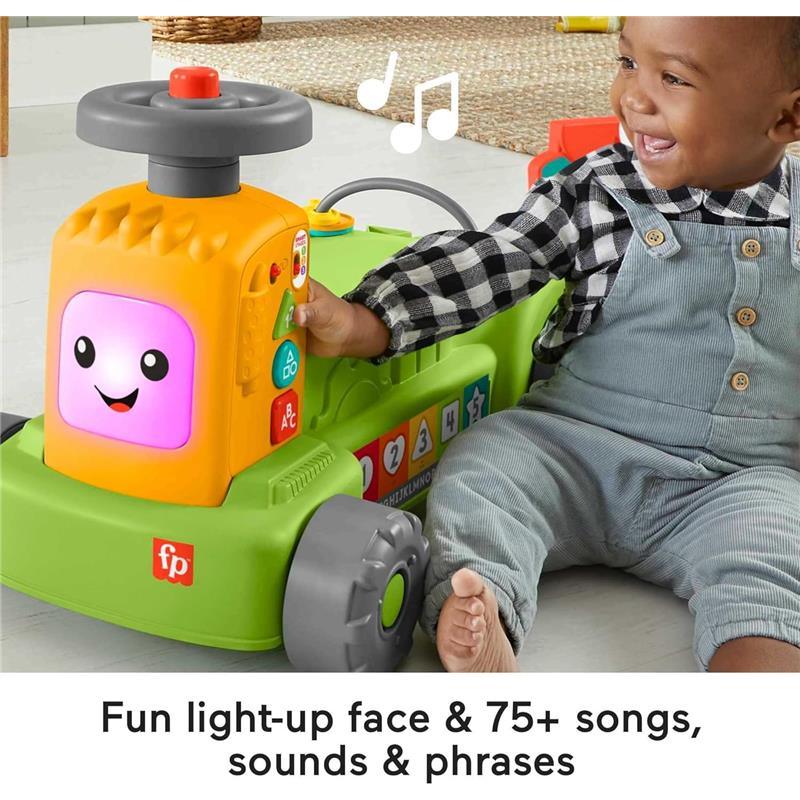 Fisher Price - Laugh & Learn 4-in-1 Farm to Market Tractor Image 5