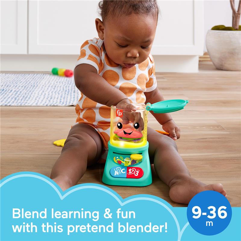 Fisher Price - Laugh & Learn Baby & Toddler Toy Counting & Colors Smoothie Maker Image 2