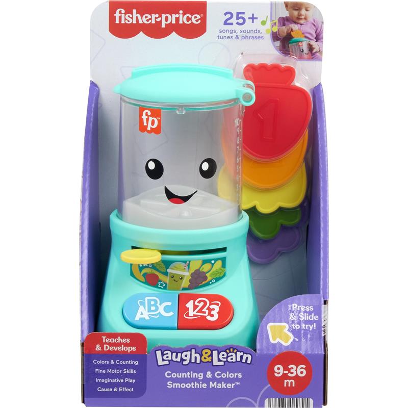 Fisher Price - Laugh & Learn Baby & Toddler Toy Counting & Colors Smoothie Maker Image 6