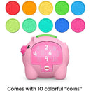Fisher-Price Laugh & Learn Count & Rumble Piggy Bank Image 6