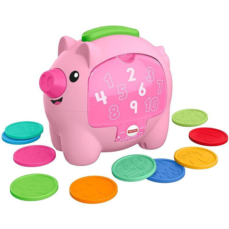 Fisher-Price Laugh & Learn Count & Rumble Piggy Bank Image 10