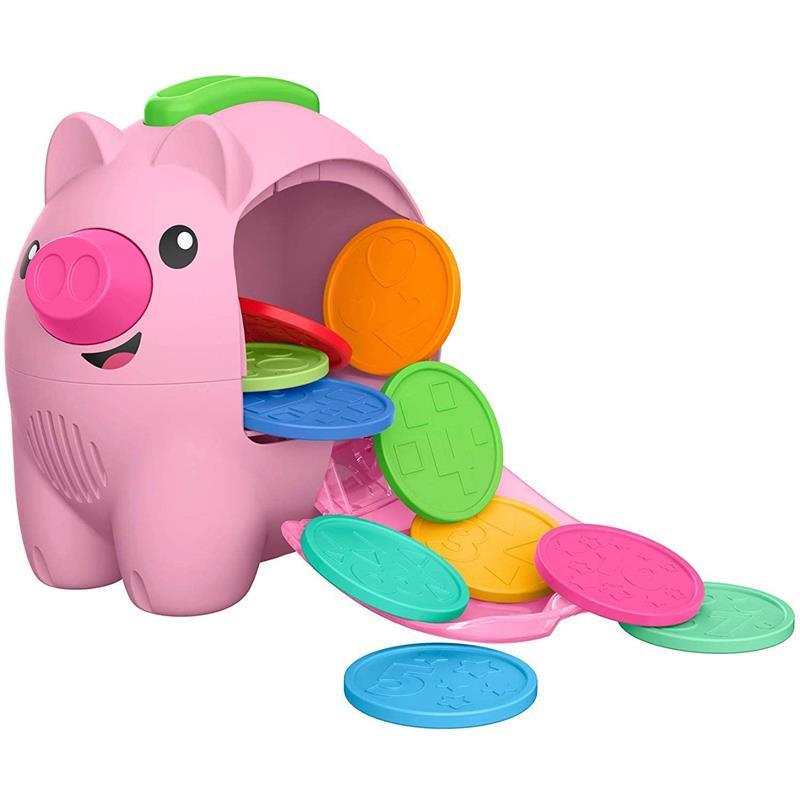 Fisher-Price Laugh & Learn Count & Rumble Piggy Bank Image 7