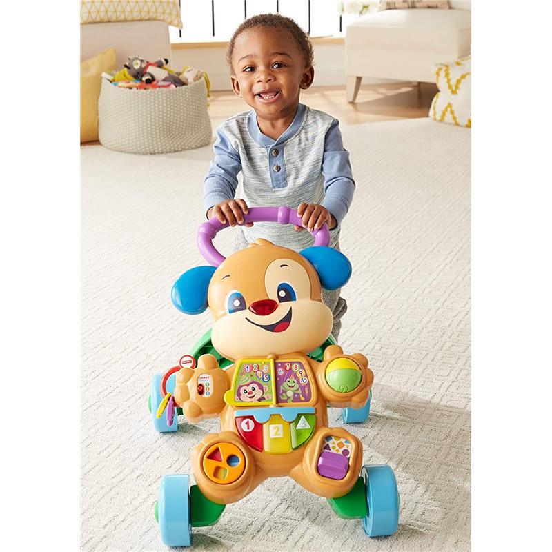 Fisher-Price Laugh & Learn Baby & Toddler Toy Smart Stages Learn with Puppy  Walker, Educational Music Lights and Activities