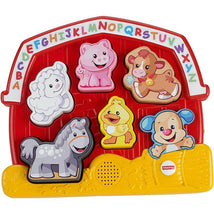Fisher Price - Laugh & Learn Toddler Shape Sorting Toy Farm Animal Puzzle Image 1