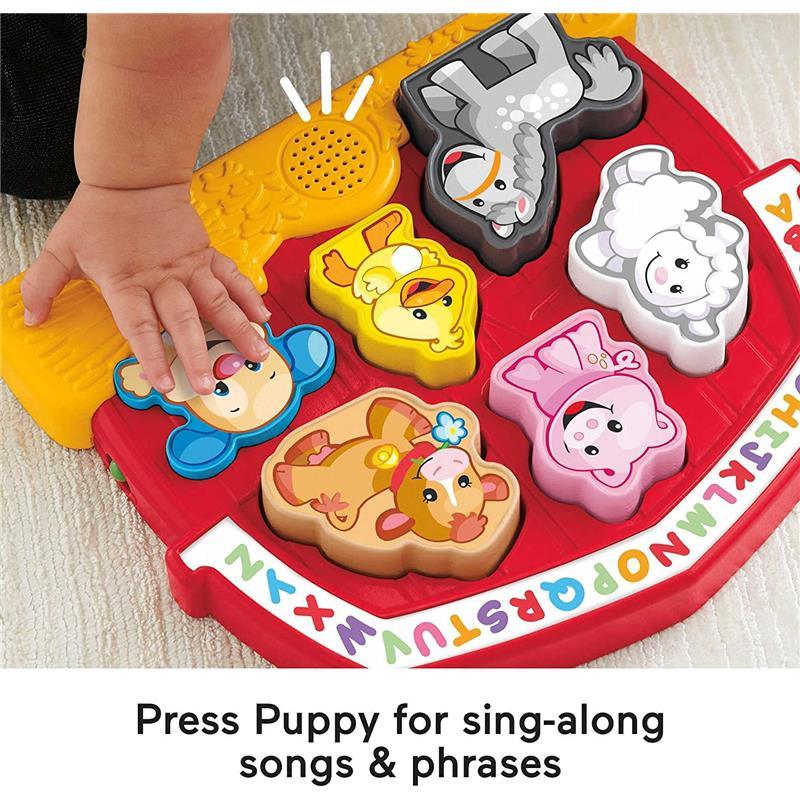 Fisher Price - Laugh & Learn Toddler Shape Sorting Toy Farm Animal Puzzle Image 5