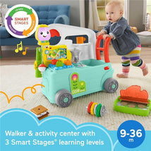 Fisher Price - Laugh & Learn Toy 3-in-1 On-the-Go Camper Walker & Activity Center Image 2