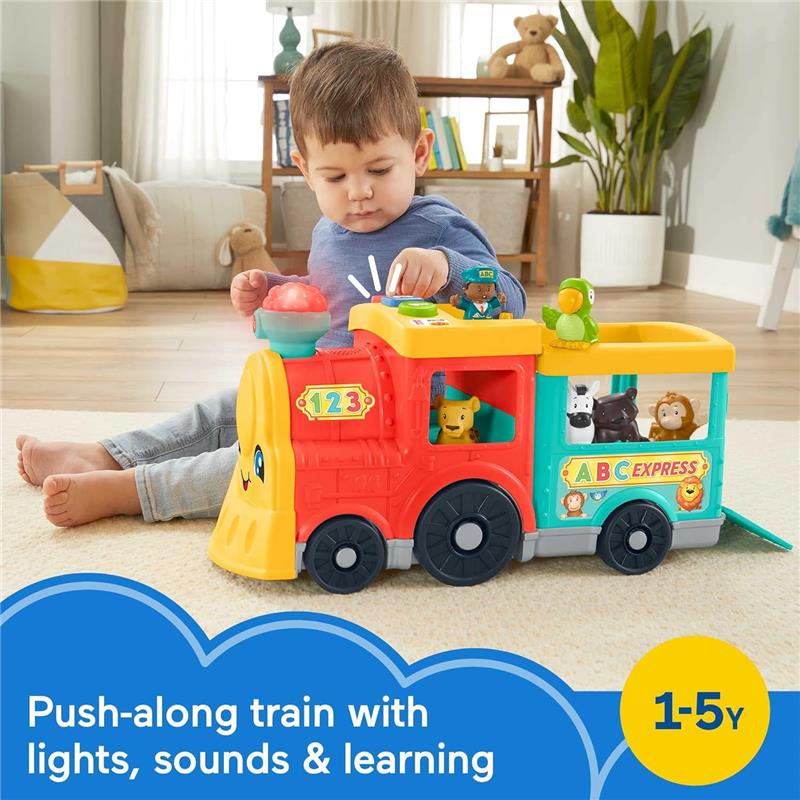 Fisher Price - Little People Toddler Learning Toy Big ABC Animal Train Image 6