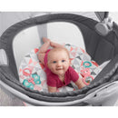 Fisher Price On-The-Go Baby Dome, Baby Girl Play Space & Napping Spot, Rosy Windmill Image 5
