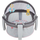 Fisher Price On-The-Go Baby Dome, Baby Girl Play Space & Napping Spot, Rosy Windmill Image 9