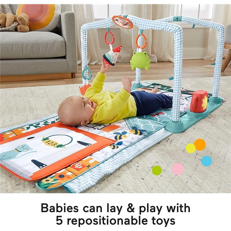 Fisher Price - Playmat 3-In-1 Crawl & Play Activity Gym Image 5