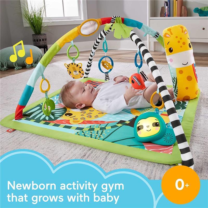 Fisher Price - Playmat 3-In-1 Rainforest Sensory Gym Image 6