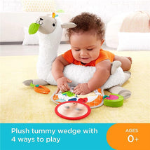 Fisher Price - Plush Baby Wedge Grow-With-Me Tummy Time Llama Image 2