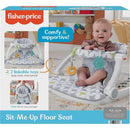 Fisher-Price Portable Baby Chair Sit-Me-Up Floor Seat with Developmental Toys, Geo Lines Image 5