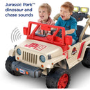 Fisher-Price Power Wheels Jurassic Park Jeep Wrangler Image 7