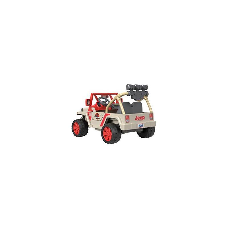 Fisher-Price Power Wheels Jurassic Park Jeep Wrangler Image 5