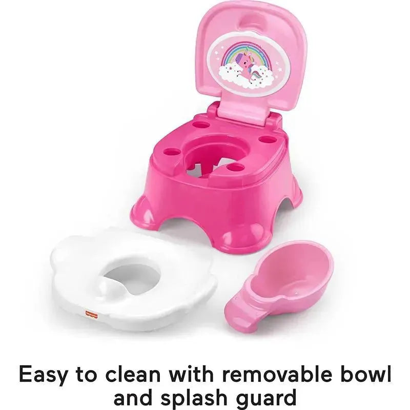 Fisher Price 3-in-1 Unicorn Tunes Potty Training Toilet