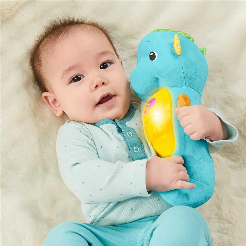 Fisher Price - Soothe 'N Glow, Seahorse Blue Image 3