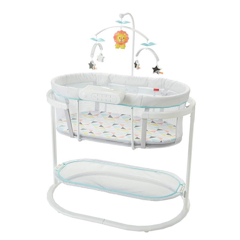 Fisher Price - Soothing Motion Bassinet, White Image 1