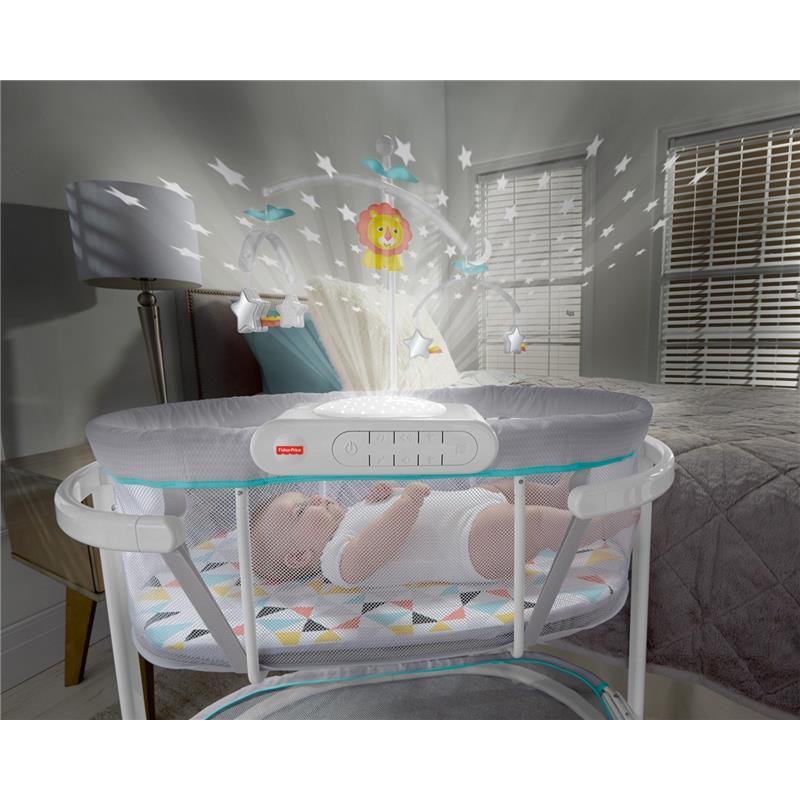 Fisher Price - Soothing Motion Bassinet, White Image 6