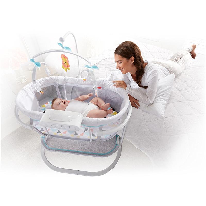 Fisher Price - Soothing Motion Bassinet, White Image 8