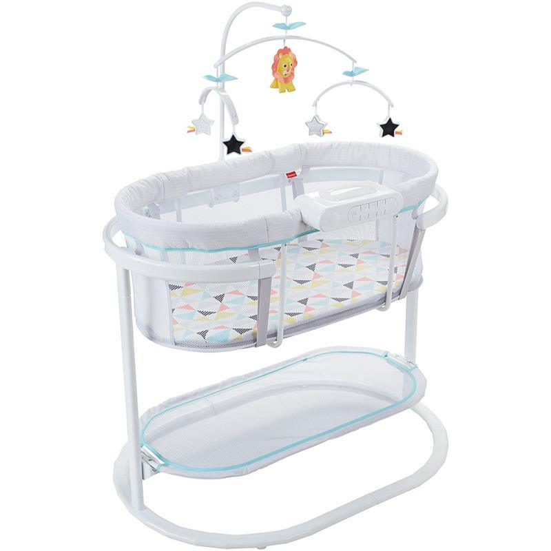 Fisher Price - Soothing Motion Bassinet, White Image 3
