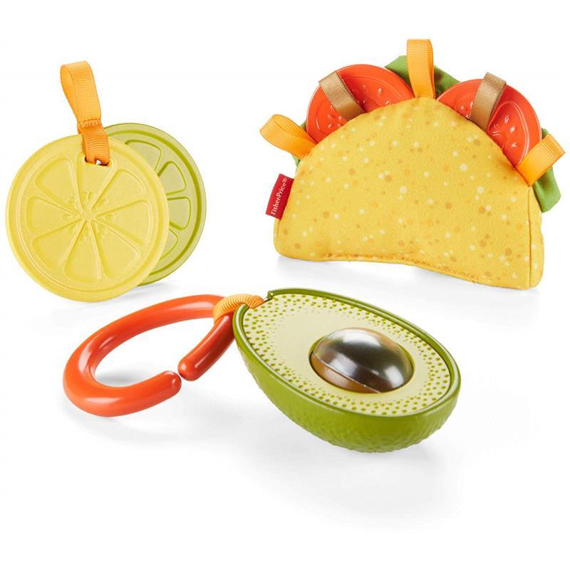 Fisher-Price Taco Tuesday Gift Set, Yellow/Green Image 1