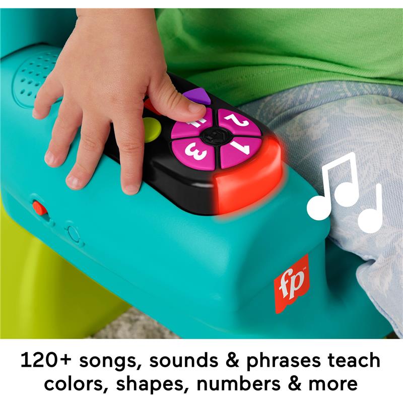 Fisher Price - Toddler Learning Toy Laugh & Learn Smart Stages Chair with Music Lights & Activities Image 3