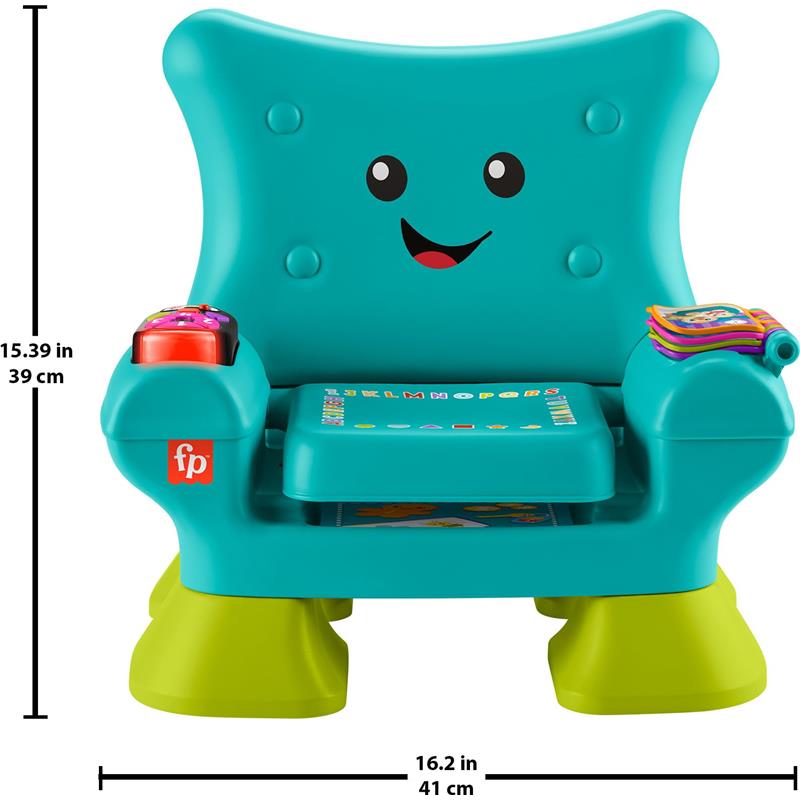 Fisher Price - Toddler Learning Toy Laugh & Learn Smart Stages Chair with Music Lights & Activities Image 5