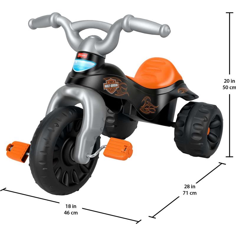 Fisher Price - Toddler Tricycle Harley-Davidson Tough Trike Image 5