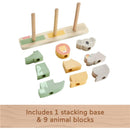 Fisher Price - Wood Baby Toy Stack & Sort Animals Image 5