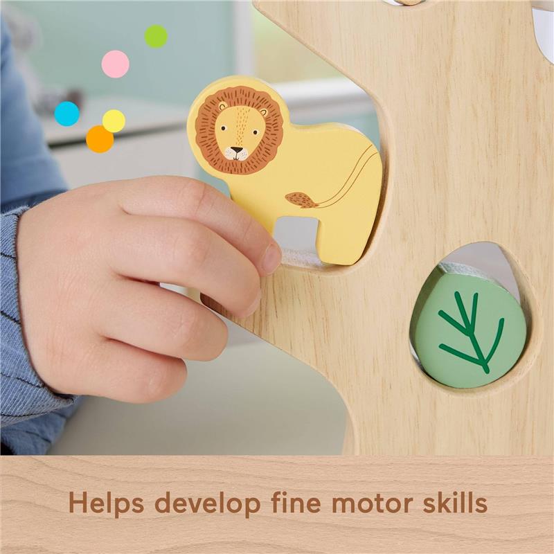 Fisher Price - Wood Stacking Toy Balance Tree Image 4