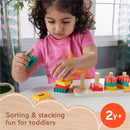 Fisher Price - Wood Toddler Toy Shape Stacker Image 2