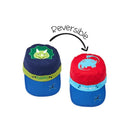 Flapjack Kids - Kids' Reversible Caps, Dinosaurs Image 1