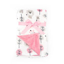 Forever Baby Blanket Pink Safari Image 1