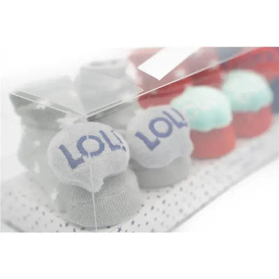 Forever Baby Boys Rattle Socks Phrases  Image 2