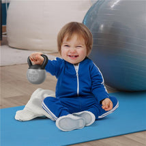 Fred & Friends - Buff Baby Kettlebell Rattle Image 2