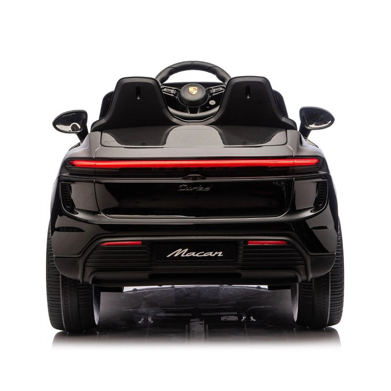 Freddo - 24V Porsche Macan Turbo EV Ride on - Black Image 3