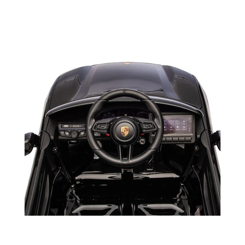 Freddo - 24V Porsche Macan Turbo EV Ride on - Black Image 7