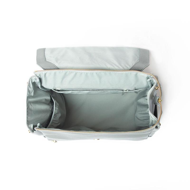 Freshly Picked - Classic Diaper Bag, Stone Image 8
