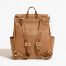 Freshly Picked - Convertible Classic Diaper Bag Backpack, Butterscotch Tan Image 5
