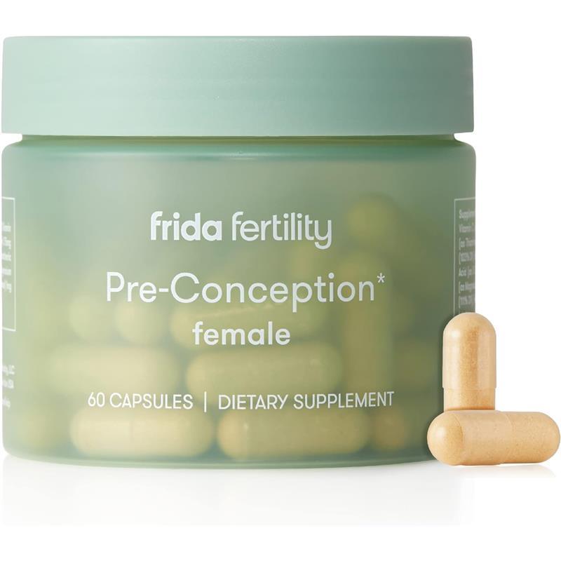 Frida Fertility - 60 Capsules Female Pre-Conception Supplements Image 1