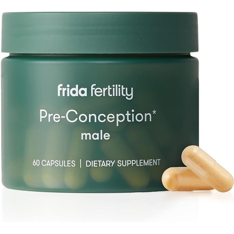 Frida Fertility - 60 Capsules Male Pre-Conception Supplements Image 1