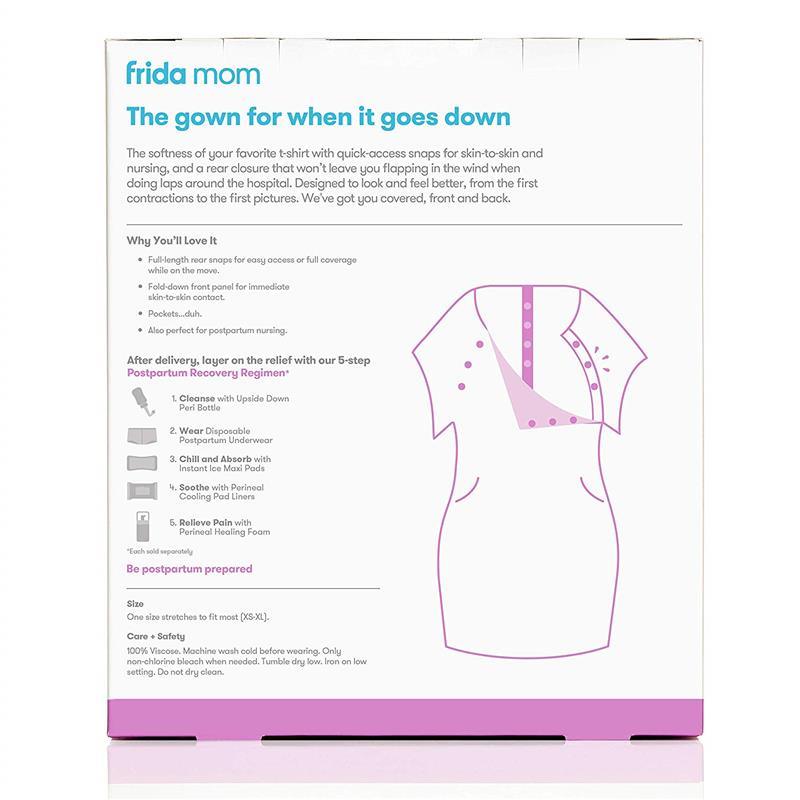 Frida Mom - Delivery & Nursing Gown Image 8