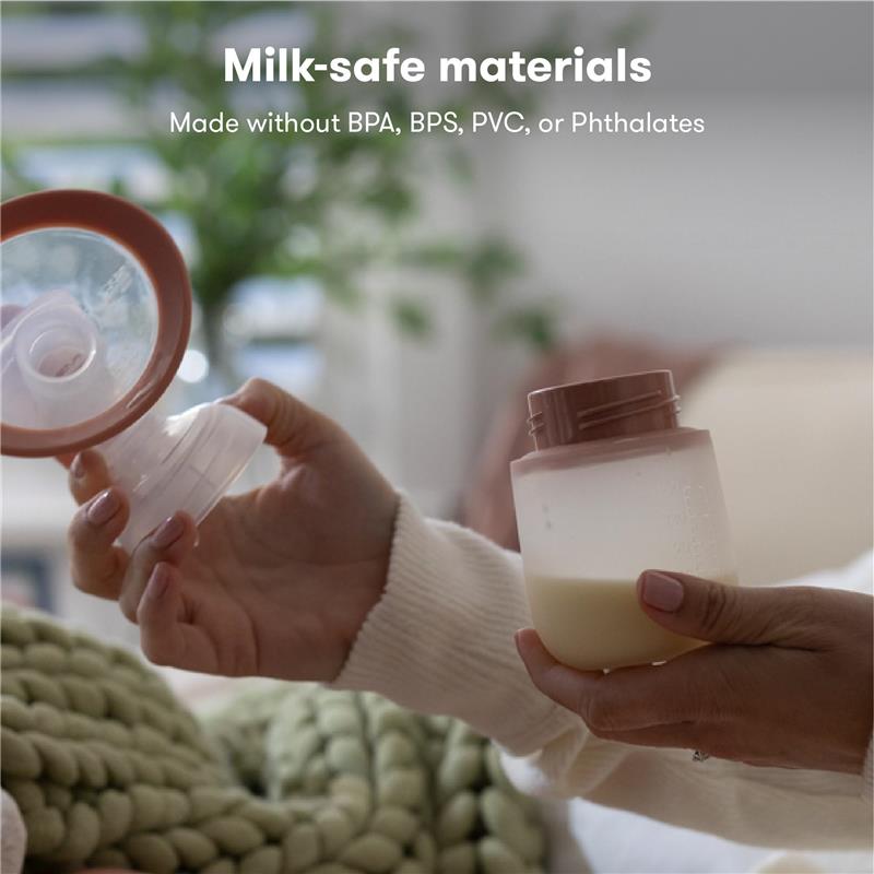 Fridababy - 2-In-1 Manual Breast Pump Silicone Bottle + Replacement Lid Image 5