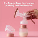 Fridababy - 2-In-1 Manual + Silicone Suction Breast Pump Image 2